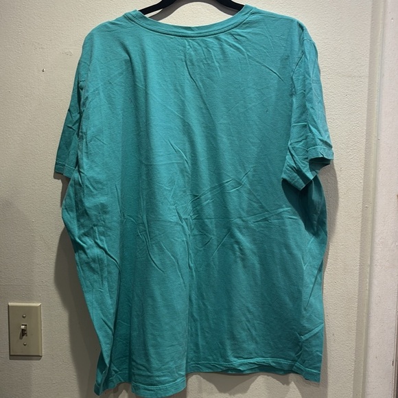 Nike Blue Short Sleeve Tee Vibrant Design - Picture 3 of 3
